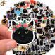 Набор наклеек Черный кот Black Cats 100 шт 3212 фото 3