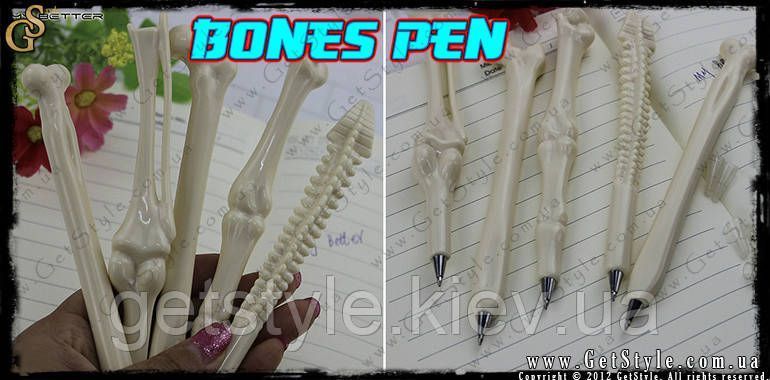 Ручка Кость Bones Pen 5 шт 1951 фото