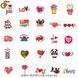 Набор наклеек Любовь Love 50 шт 3193 фото 4