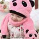 Детская шапка с шарфом - "Panda" 7001 фото 4