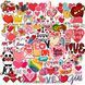 Набор наклеек Любовь Love 50 шт 3193 фото 1