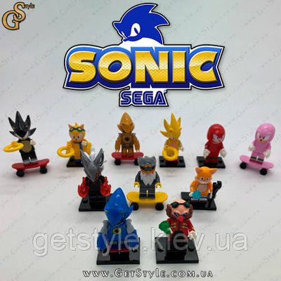 Набір фігурок Герої Сонік Sonic Heroes 11 шт. 3051-12 фото