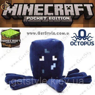 Іграшка Восьминіг Minecraft - "Squid" - 18 х 7 см 1585 фото