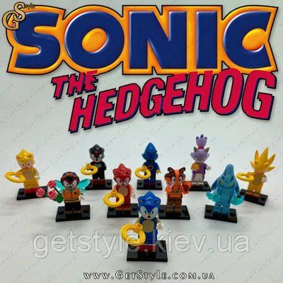Набор фигурок Соник Sonic Hedgehog 10 шт 3051-14 фото