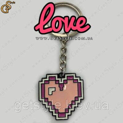 Брелок Серце Love Keychain у подарунковій упаковці 3266 фото