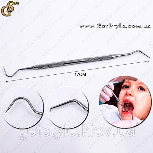 Стоматологічний набір Teeth Tools 6 шт. із чохлом для зберігання 3335 фото