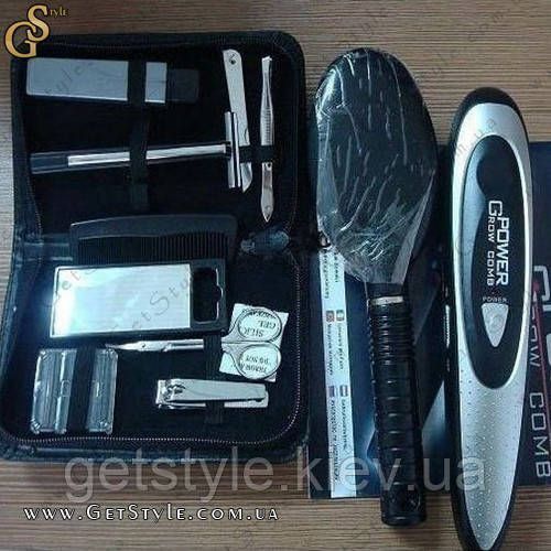 (ушкоджене паковання) Лазерний гребінець для росту волосся ower Grow Comb 1365 фото