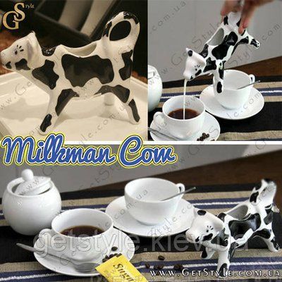 Молочник для вершків і молока - "Milkman Cow" 2135 фото