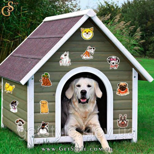 Набор наклеек Собачки Doggies 50 шт 3172 фото