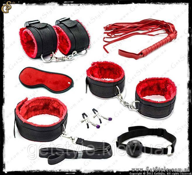 Набор для романтических игр - "Adult Set" - 9 в 1 2102-1 фото