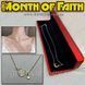 Подвеска на шею - "Month of Faith" в фирменном боксе с подсветкой 2951 фото 1
