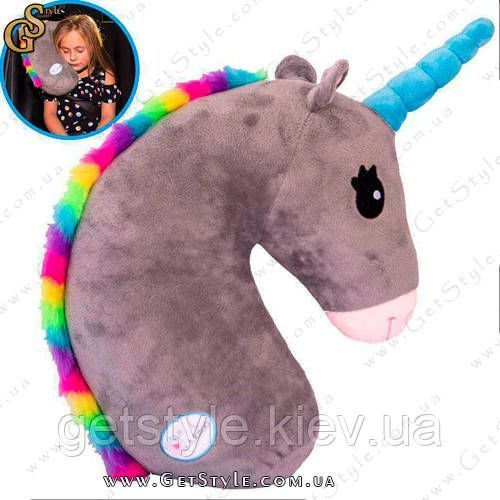 Накладка на ремінь безпеки Єдиноріжка Unicorn 40 см 3467 фото