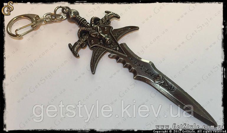 Брелок Лич Кинг из World of Wаrcraft - "Frostmourne" - 10 см 1645 фото