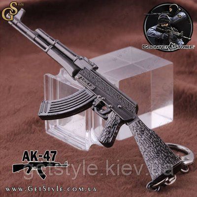 Брелок автомата Калашникова из CS - "AK-47" 1708 фото