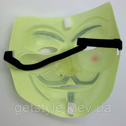 Маска Гая Фокса - "Vendetta" 2 шт 1165 фото