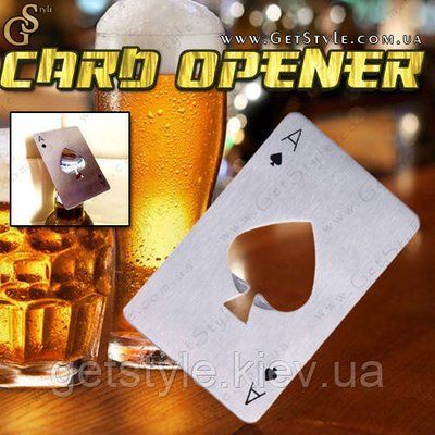 Открывалка для бутылок - "Card Opener" 1936 фото