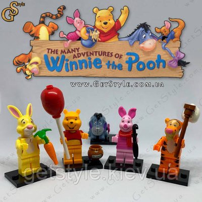 Набір фігурок Вінні-Пух Winnie the Pooh 5 шт. 4001 фото