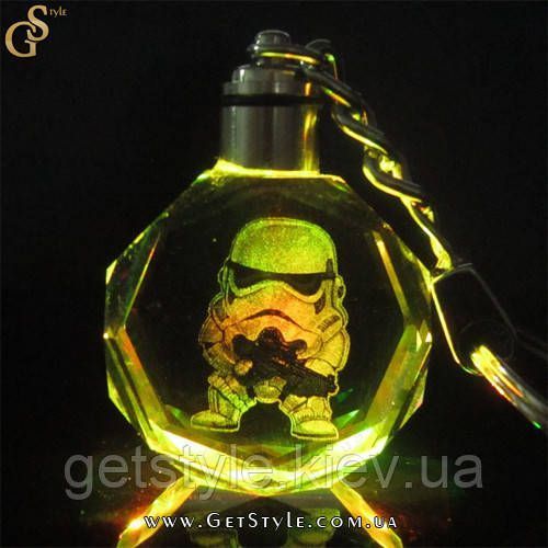 Світиться брелок - "Stormtrooper" + подарункова упаковка 2042 фото