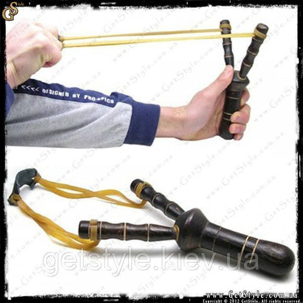 Бамбуковая рогатка Slingshot 1465 фото