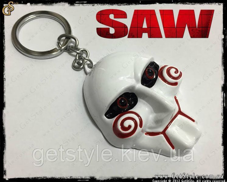 Брелок куклы Билли из фильма Пила - "Saw Keychain" 1146-1 фото