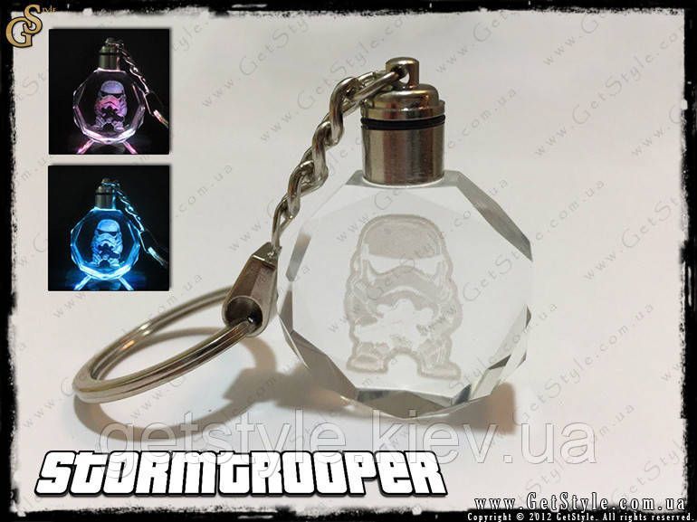Світиться брелок - "Stormtrooper" + подарункова упаковка 2042 фото