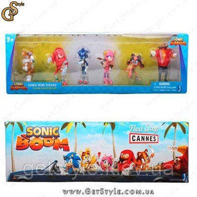 Набор фигурок Соник - "Sonic Boom" - оригинальная упаковка 1109 фото