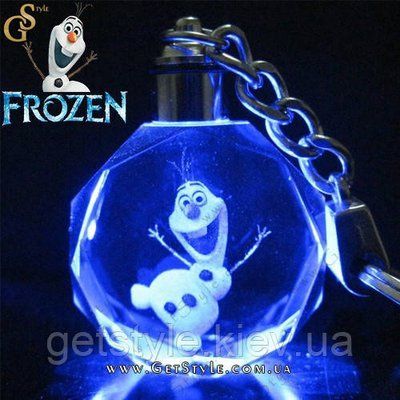 Светящийся брелок Снеговик Олаф - "Olaf" 1833 фото