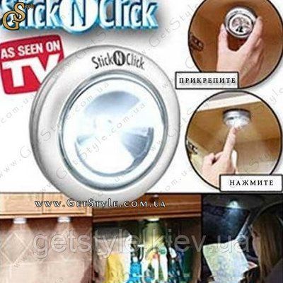 Светодиодный светильник Stick N Click 3 шт 1167 фото