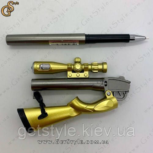 Гелиевая ручка трансформер Снайперская винтовка Sniper Rifle с фонариком 3128 фото