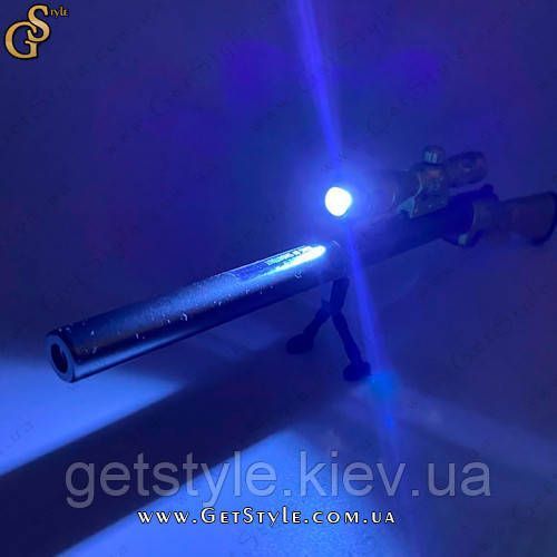 Гелиевая ручка трансформер Снайперская винтовка Sniper Rifle с фонариком 3128 фото