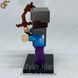 Фігурка Стів у броні з луком Майнкрафт Steve in armor Minecraft 4.5 см 4003 фото 4