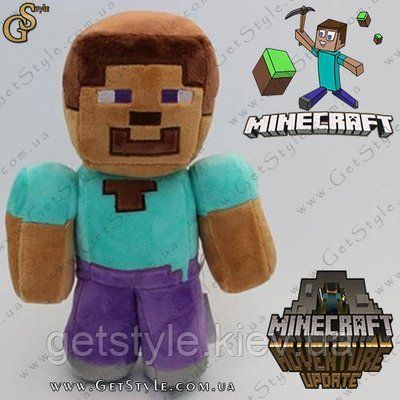 Плюшевая игрушка Стив из Minecraft Steve Toy 30 см 1612 фото