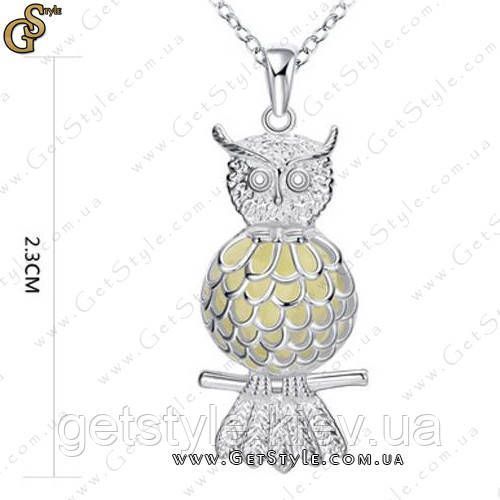Прикраса Сова - "Glow Owl" - світиться в темряві 2158 фото