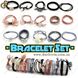 Набір браслетів - "Bracelet Set" + подарункова упаковка 2881 фото 1