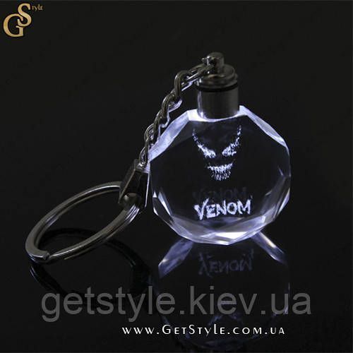 Светящийся брелок Venom Keychain 2559 фото