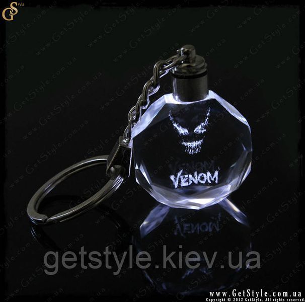 Светящийся брелок Venom Keychain 2559 фото