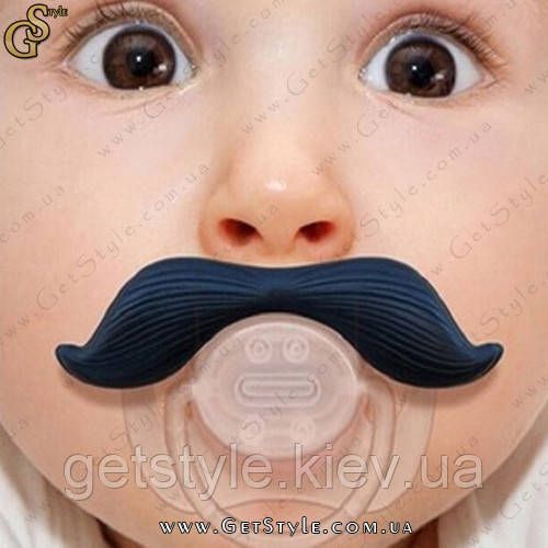 Соска пустышка с усами Kids Mustache оригинал 1536 фото