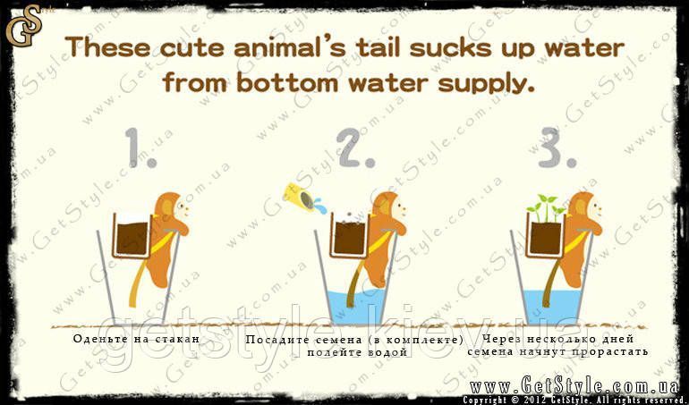 Набір для вирощування - "Animal Planters" - 1 шт на вибір 1467 фото