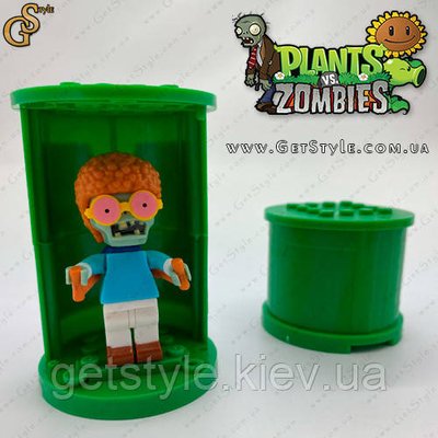 Конструктор мініфігурка Зомбі з джетпаком в окулярах Plants vs Zombie 5 см 3230 фото
