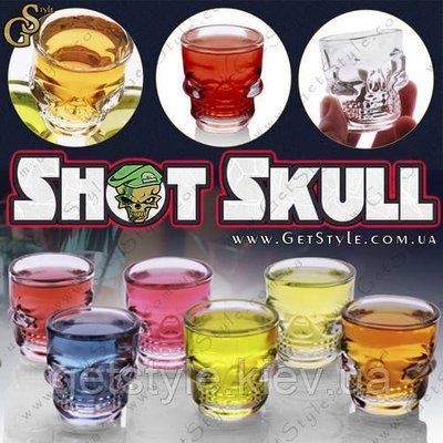 Стопка с черепом - "Shot Skull" - 1 шт 1216-2 фото