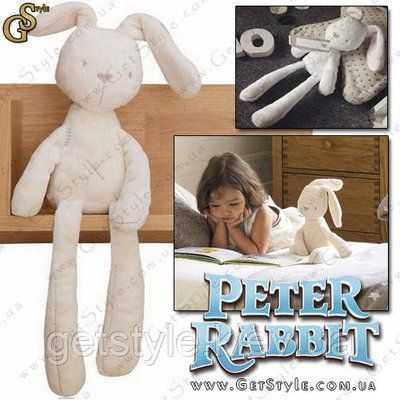 Плюшевий зайчик &mdash; "Peter Rabbit" &mdash; 48 см 2606 фото
