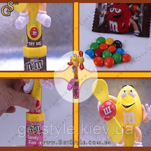Игрушка-вентилятор - "M&M&rsquo;s" - с отсеком для конфет! 2287 фото