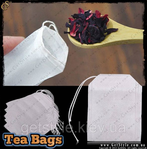 Фільтр-пакетики для заварювання чаю - "Tea Bags" - 100 шт 1842 фото