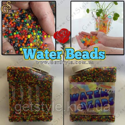 Гідрогель для квітів Water Beads 50 000 шт. 1403-1 фото