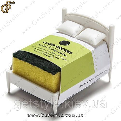 Підставка для кухонних мочалки у вигляді ліжка - "Sponge Holder" 2803 фото