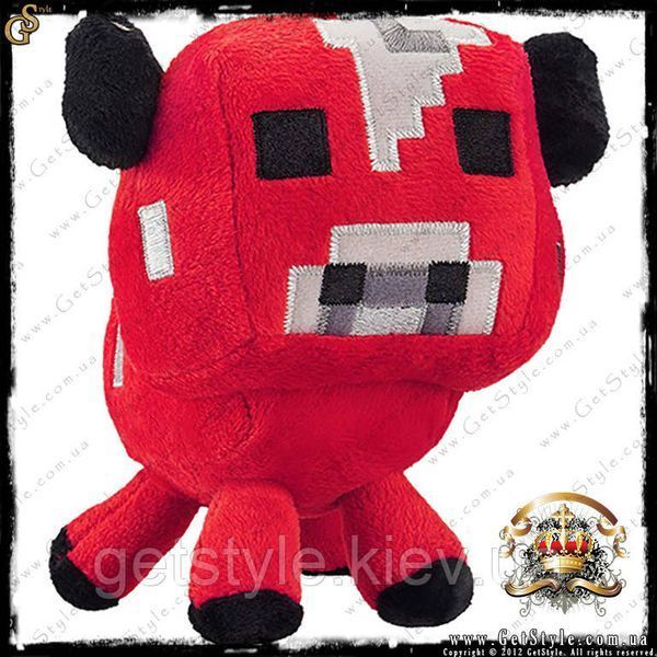 Королевская грибная корова из Minecraft - "King's Mooshroom" - 21 х 17 см 1721 фото