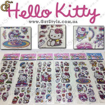 Наклейки Hello Kitty - "Kitty Set" - 102 шт. 1940 фото