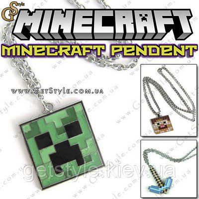 Підвіска на шию Minecraft - "Minecraft Pendent" - 1 шт 2148 фото