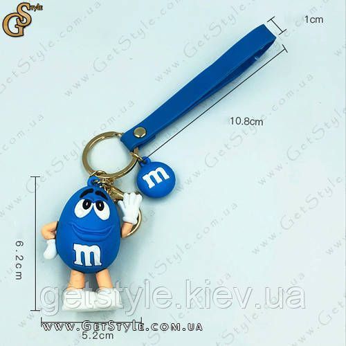 Брелок M&M&rsquo;s Keychain синий в подарочной упаковке 3454-3 фото