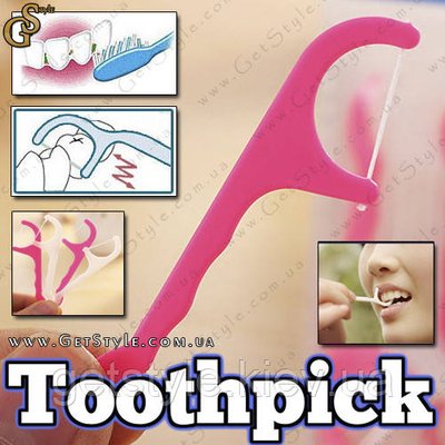Флосс-зубочистки - "Toothpick" - 25 шт 2237 фото